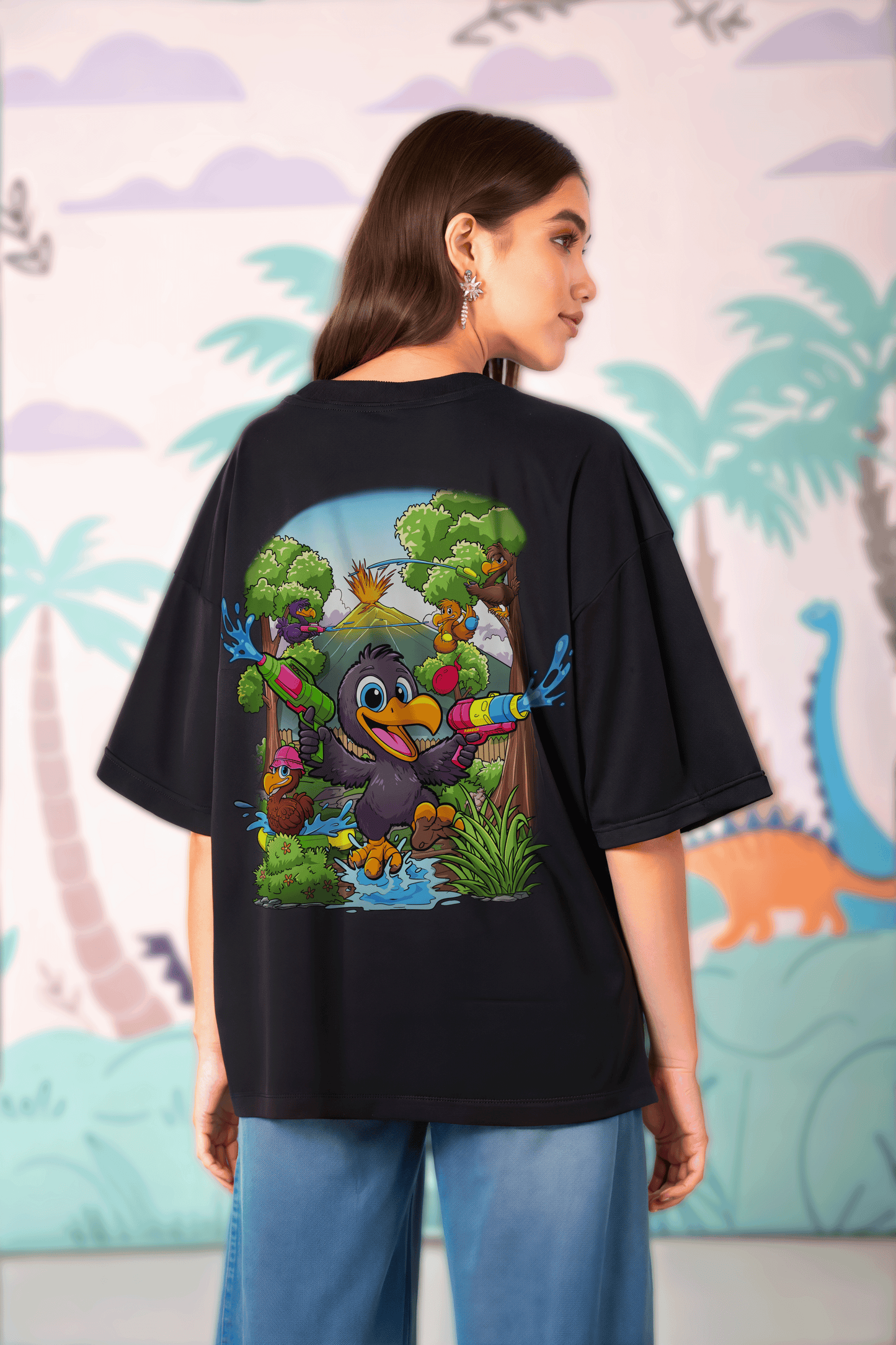 Dodo Splash – Heavy Backprint Tee