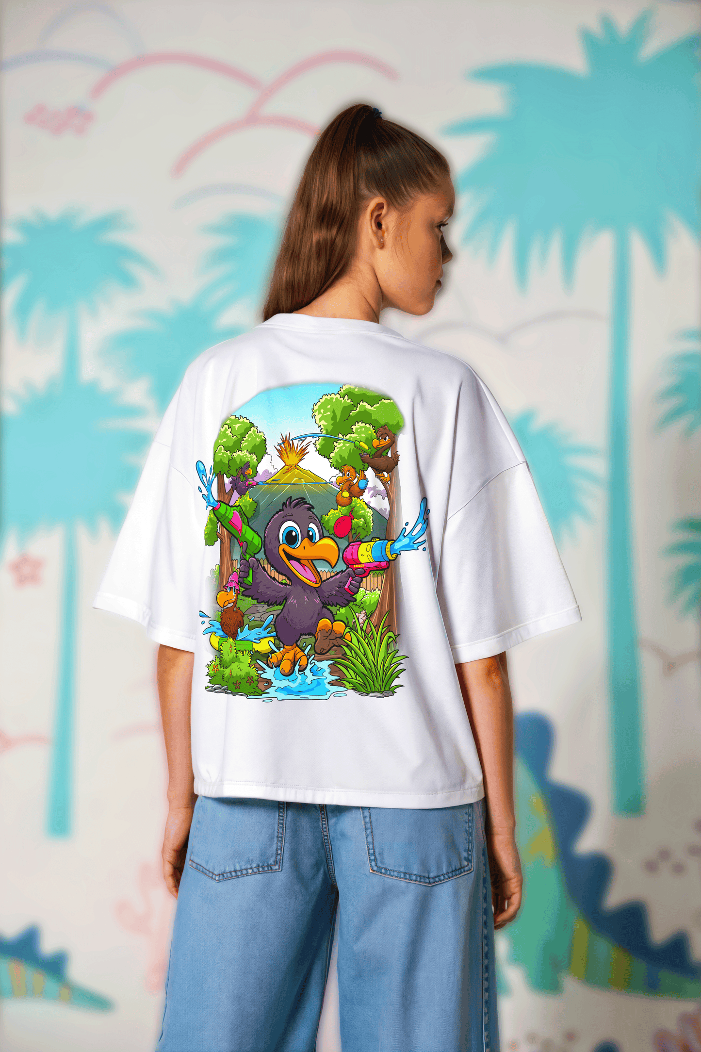 Dodo Splash – Heavy Backprint Tee