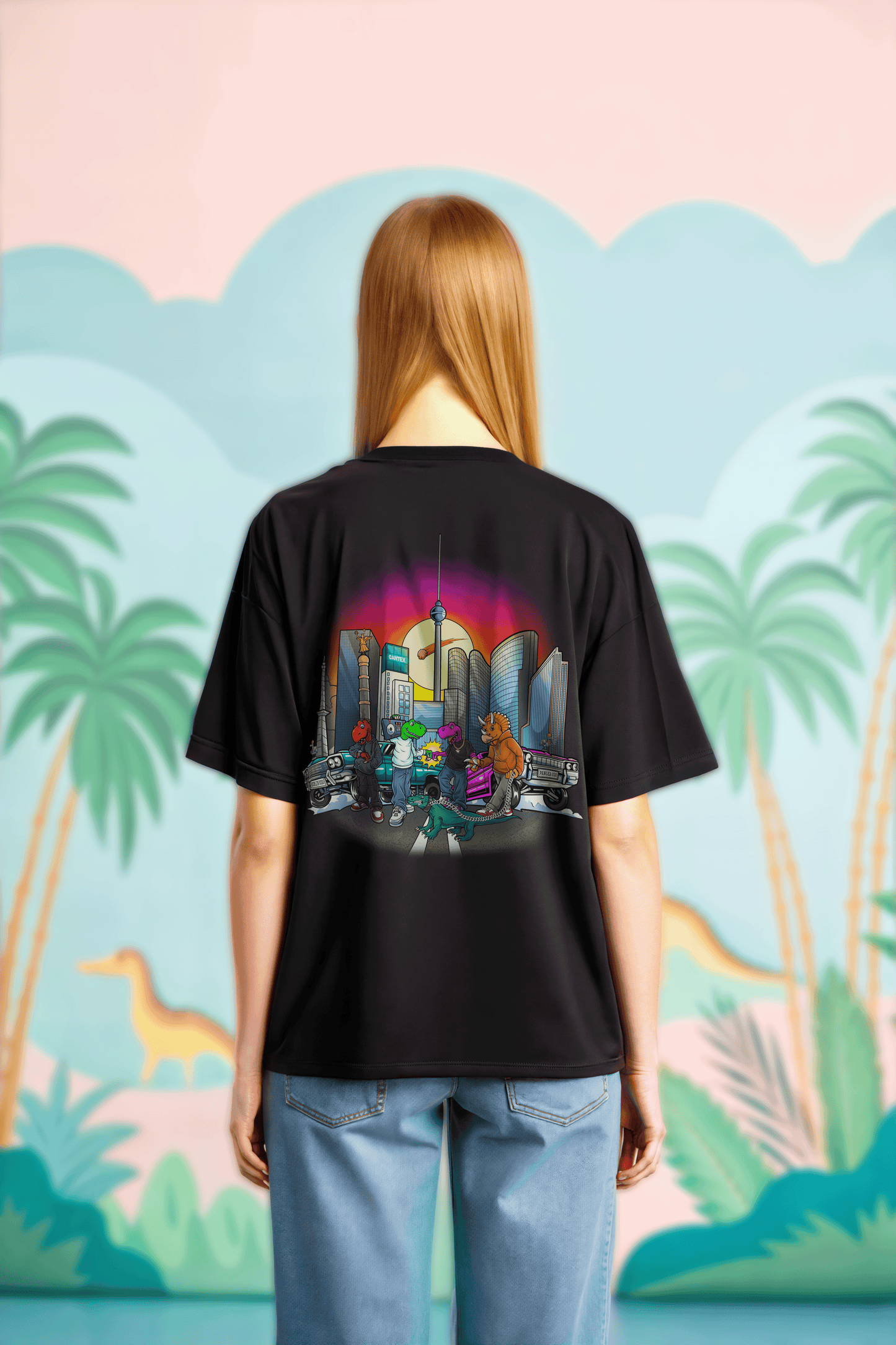 HomeTown Glory – Heavy Backprint Tee