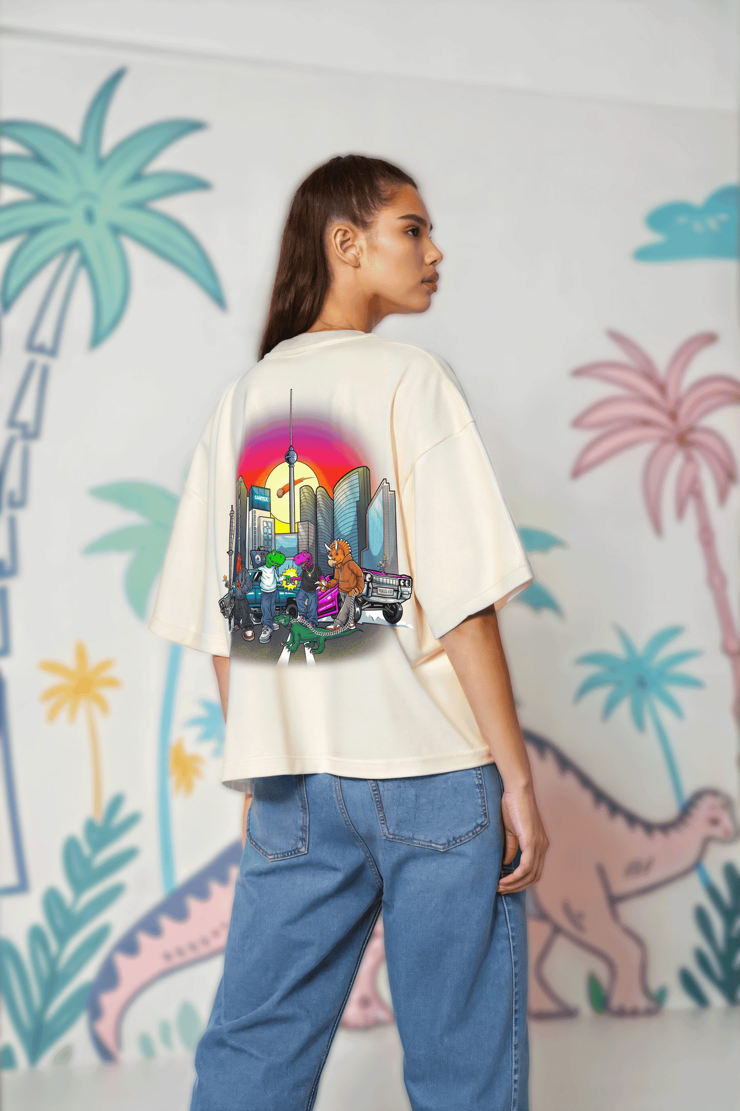 HomeTown Glory – Heavy Backprint Tee