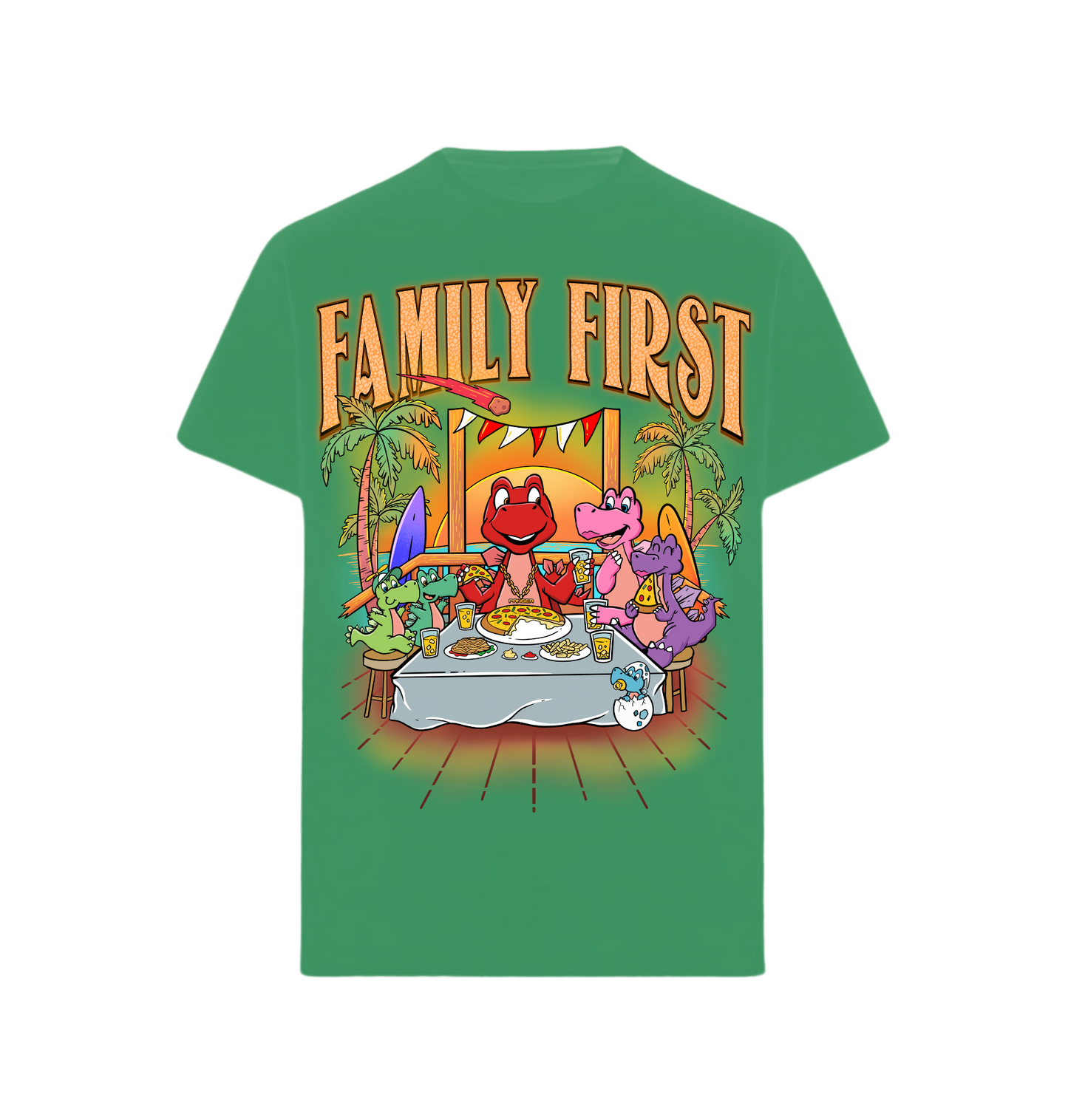 Regular Fit Shirt "FAMILY FIRST"