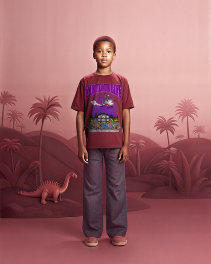 Fabulous Life – Kinder T-Shirt mit buntem Frontprint