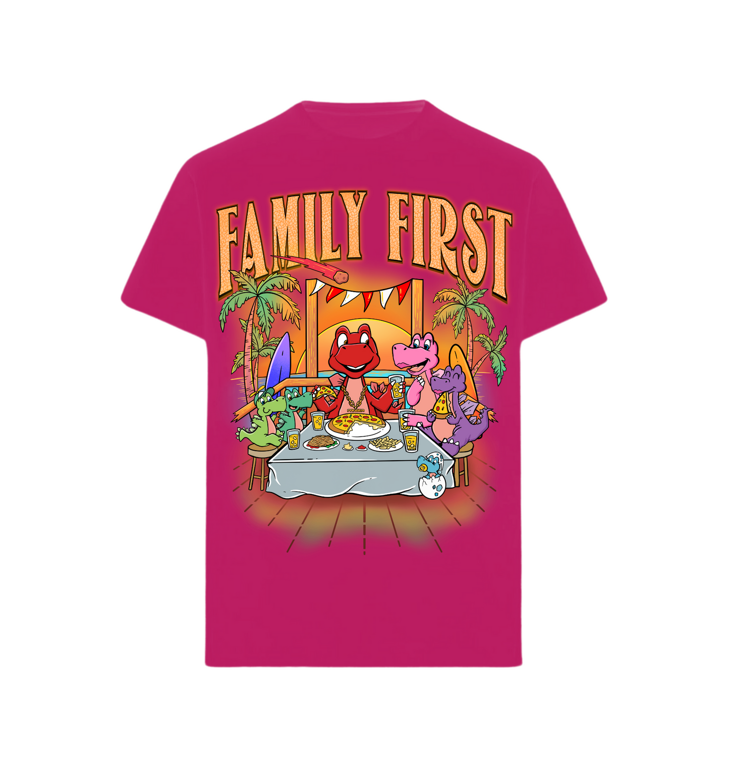 Regular Fit Shirt "FAMILY FIRST"