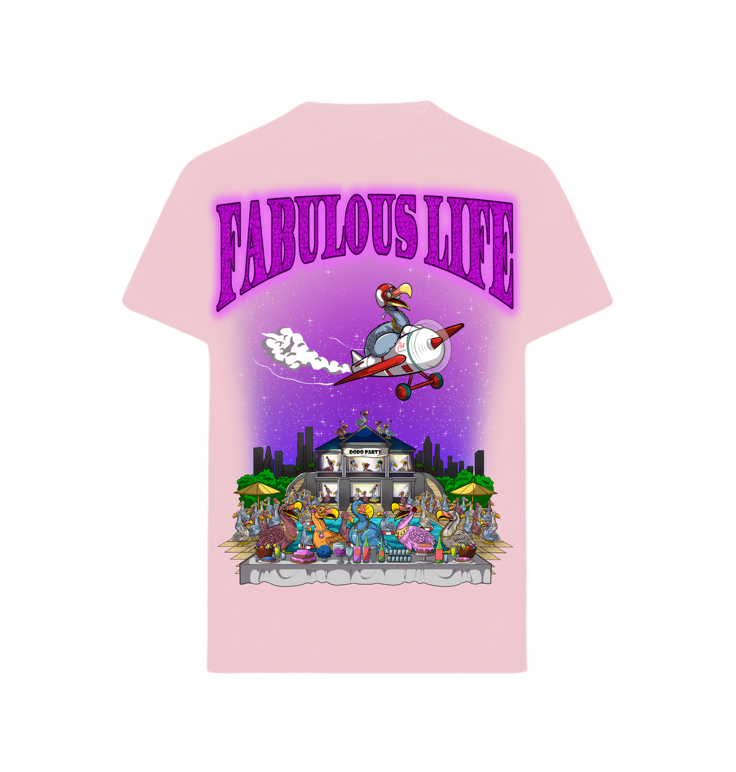 Regular Fit Shirt "FABULOUS LIFE"