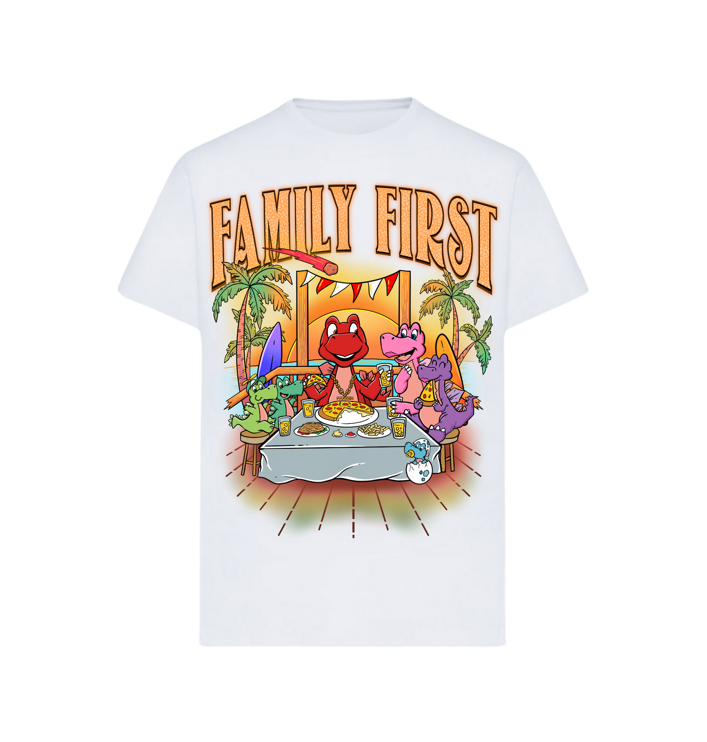 Regular Fit Shirt "FAMILY FIRST"