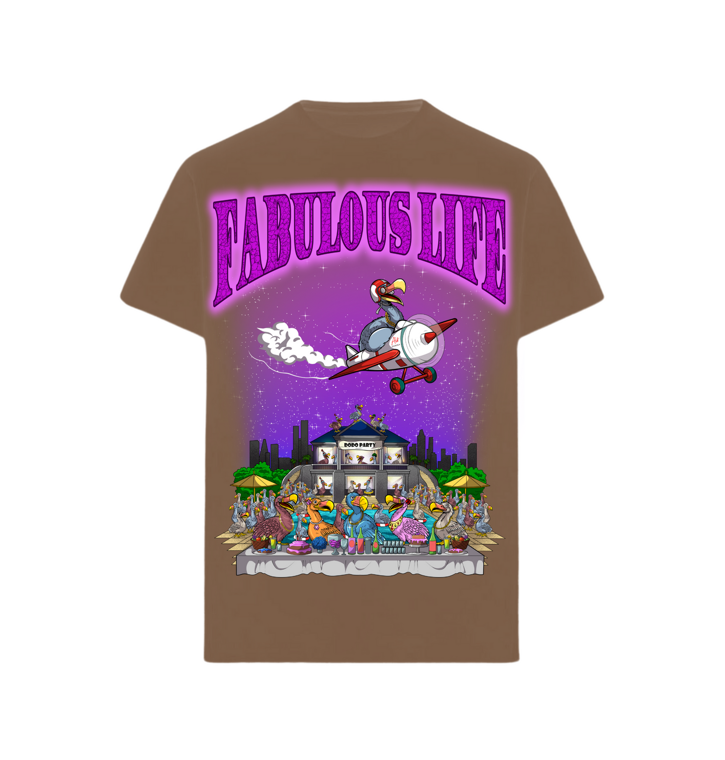 Regular Fit Shirt "FABULOUS LIFE"