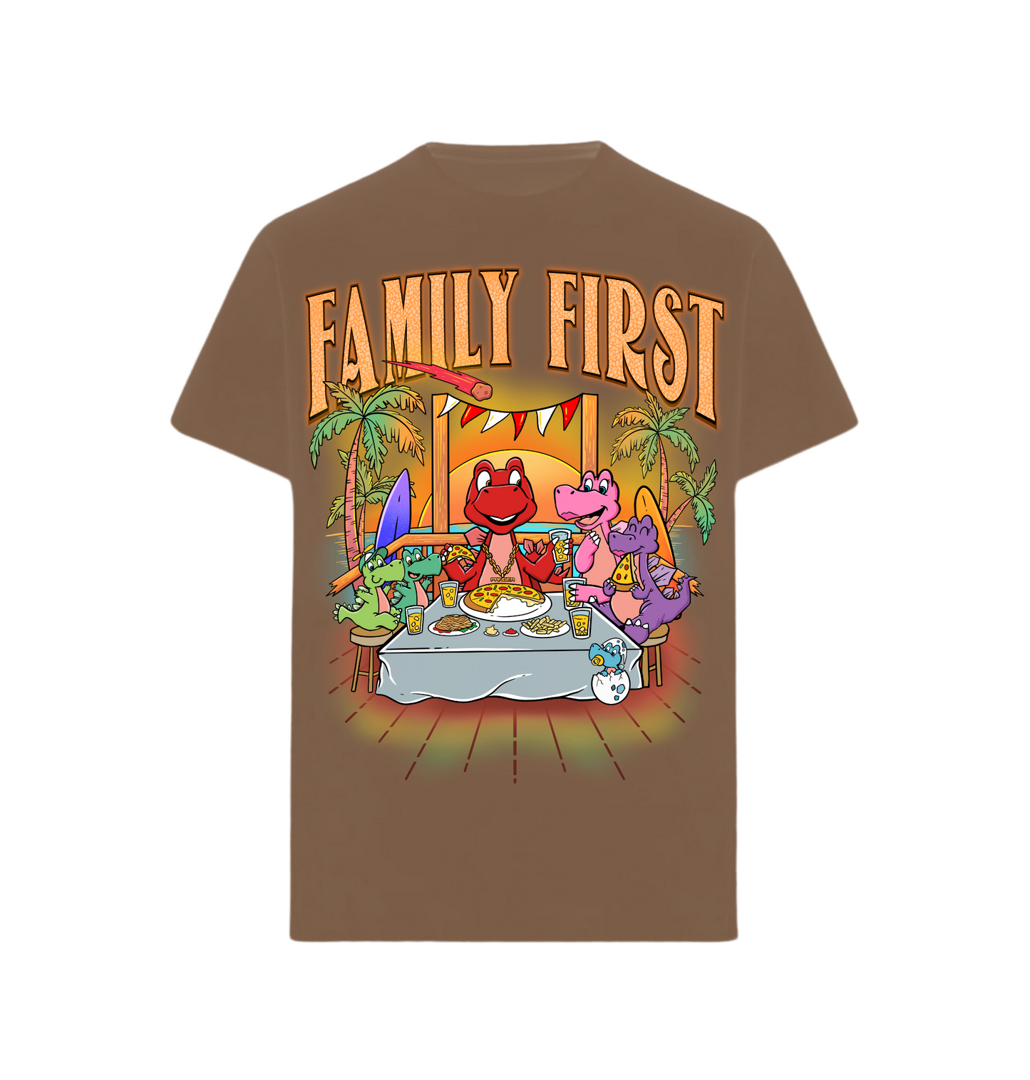 Regular Fit Shirt "FAMILY FIRST"