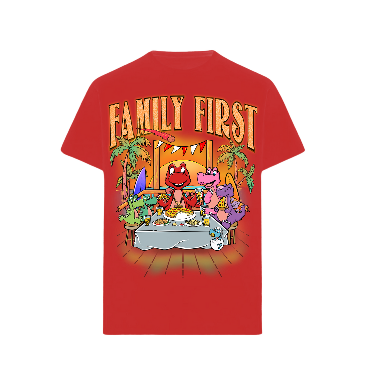 Regular Fit Shirt "FAMILY FIRST"