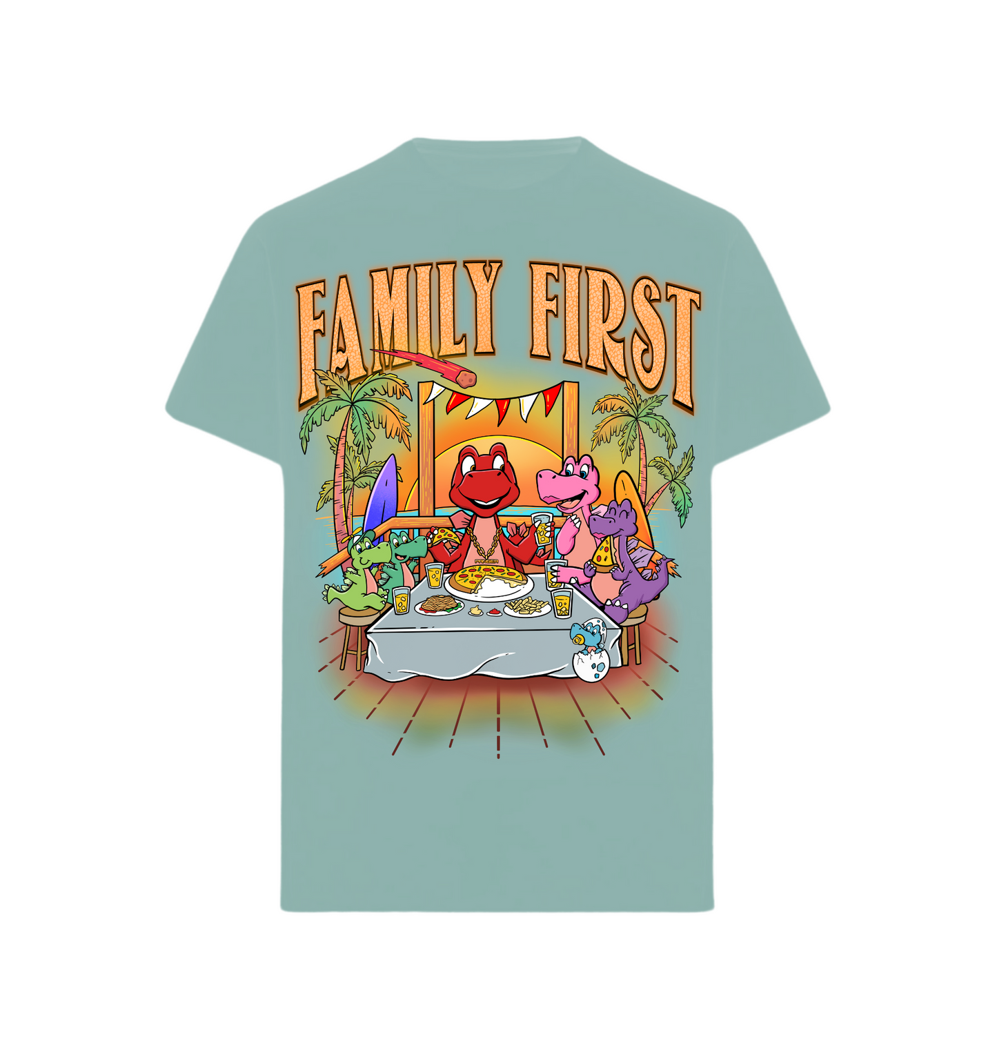 Regular Fit Shirt "FAMILY FIRST"