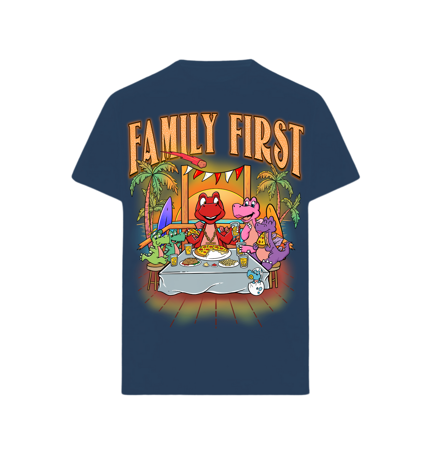 Regular Fit Shirt "FAMILY FIRST"