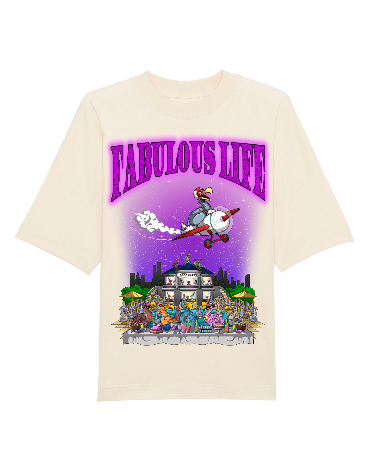 Unisex Heavy Shirt "FABULOUS LIFE"