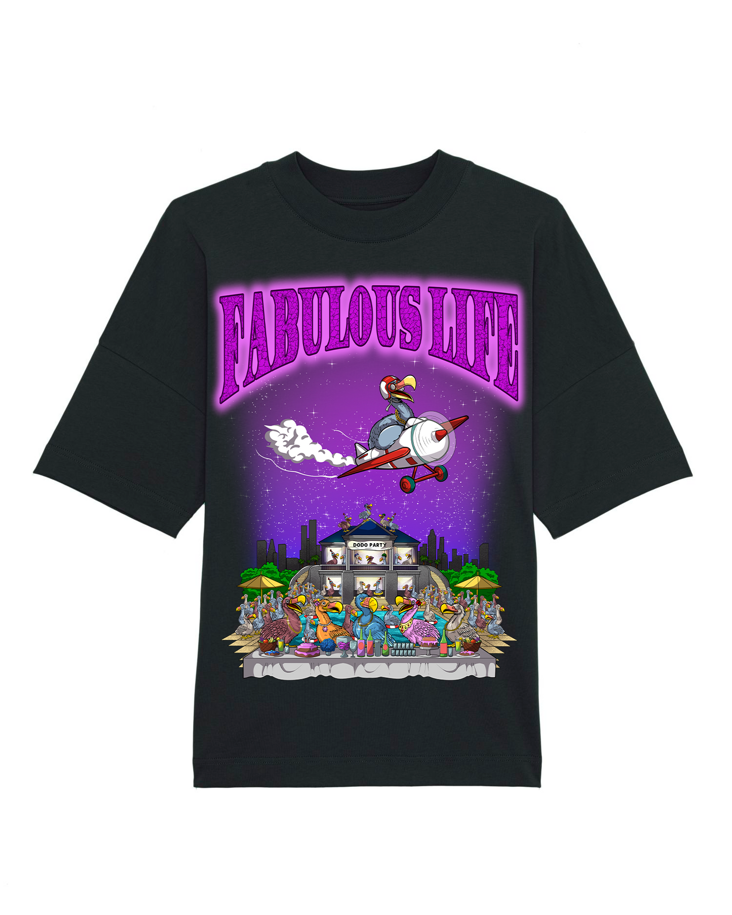 Unisex Heavy Shirt "FABULOUS LIFE"