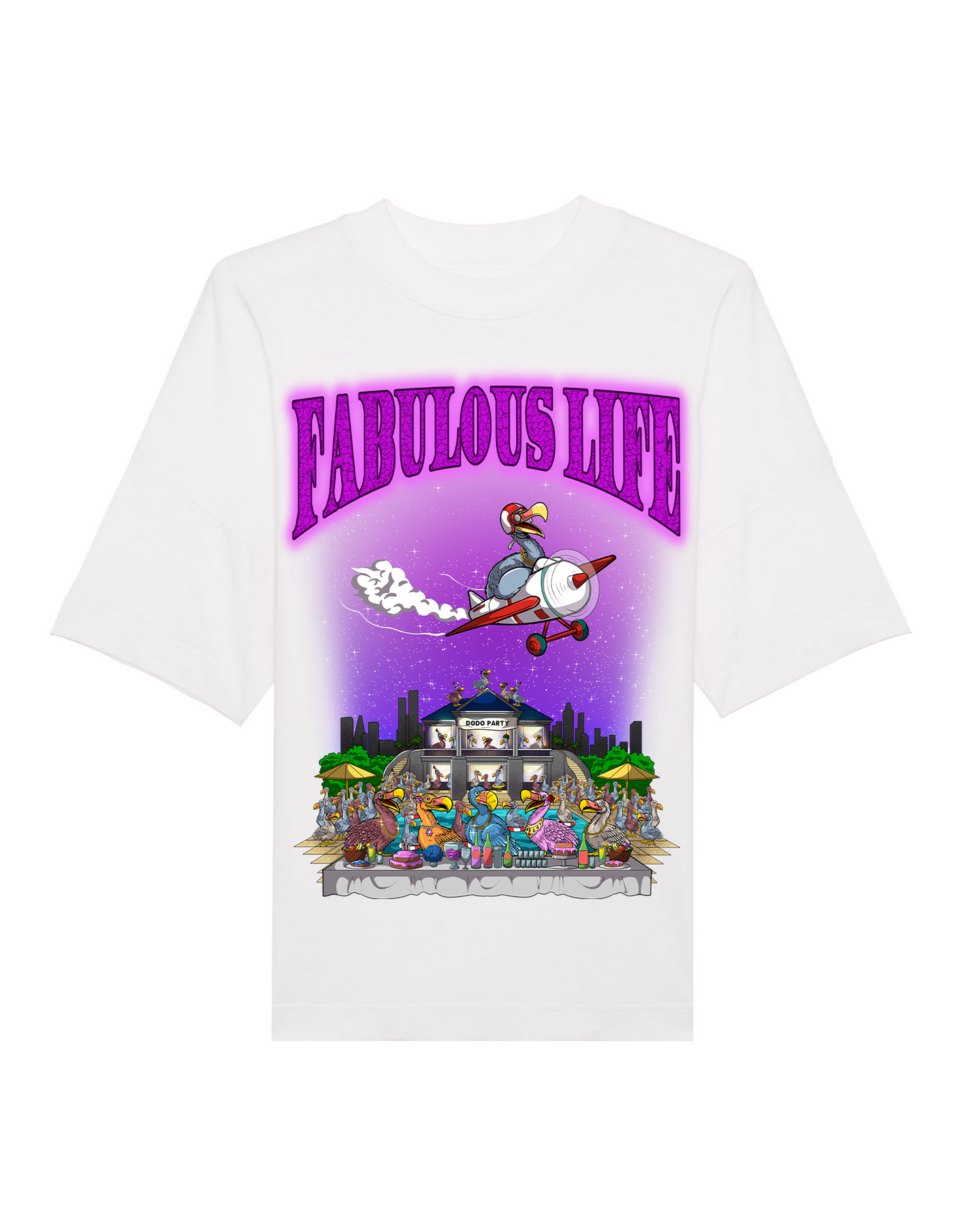 Unisex Heavy Shirt "FABULOUS LIFE"