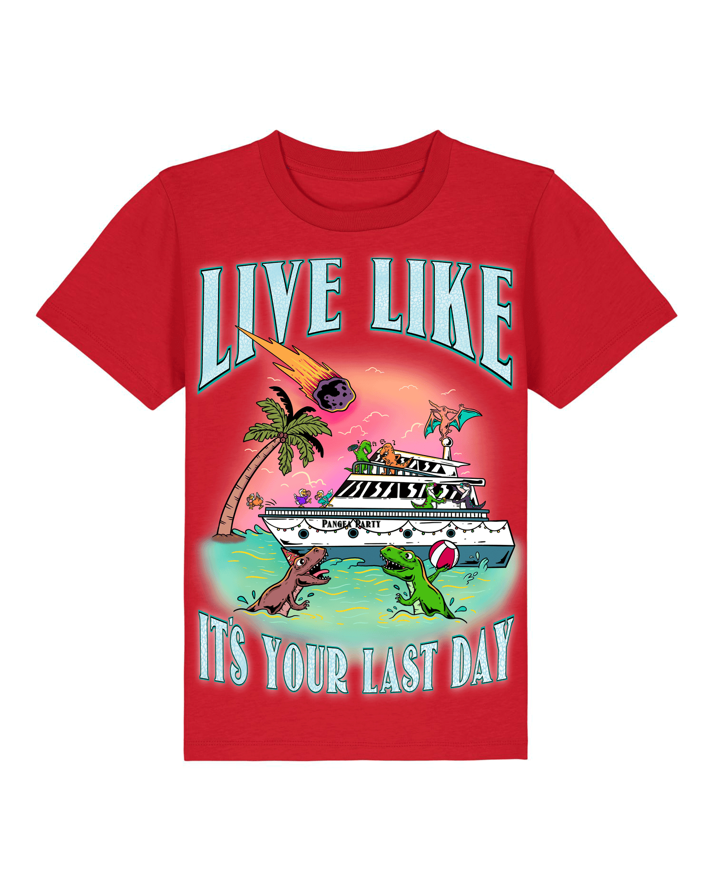 Unisex Shirt Mini "LIVE LIKE IT'S YOUR LAST DAY"